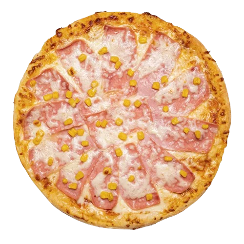 Pizza Ham and Corn