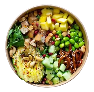 Tofu Noodle Bowl