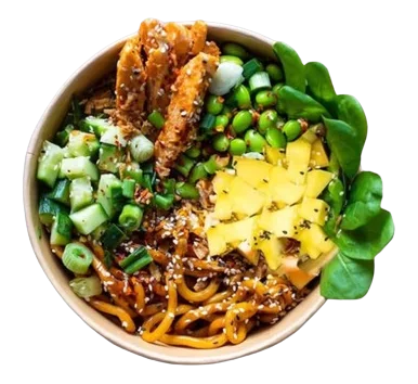 Angry Chicken Noodle Bowl