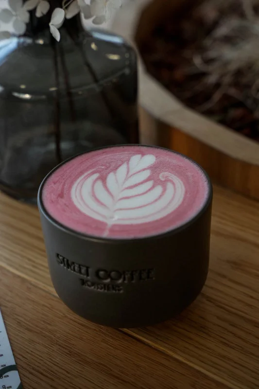 Raspberry Chai Latte Mediu